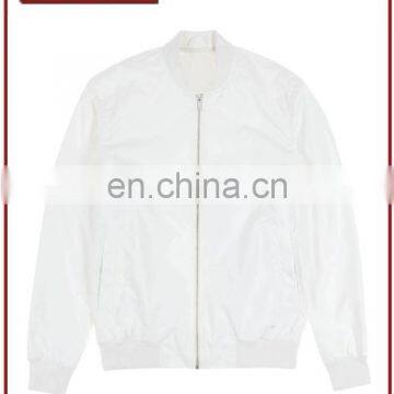 Men Casual Plain Bomber Jacket In Breathable &Waterproof Finish