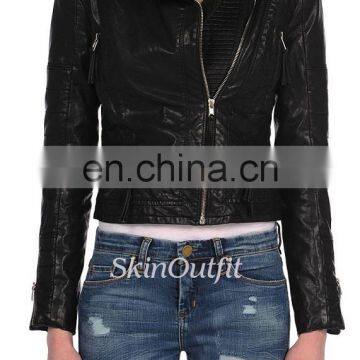 Fashionable Design Leather Jackets for Women