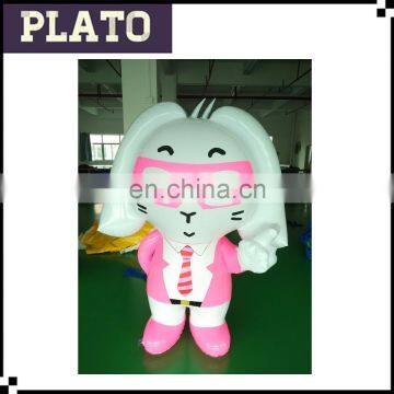 giant Inflatable stand rabit balloon for sale