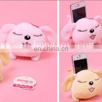 customize plush animals stuffed phone holder