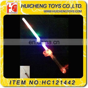 Hot sale Tyrannosaurus five led lights flashing music stick EN71