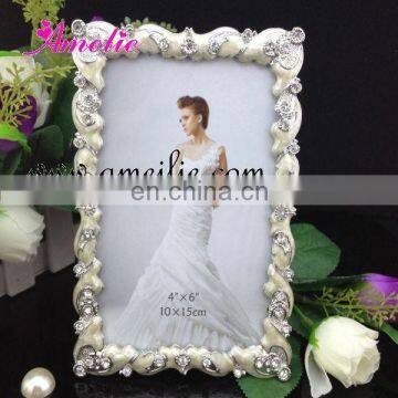 A8023 Wholesale 4*6 size metal wedding photo favors