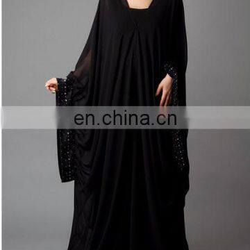 high quality fashion plain girl ABAYA - Abaya Modern Dubai Girls Abaya Wholesale - Abaya Simple Embroidery Girls Abaya Wholesale