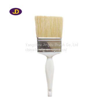 bristle paint brush with plastic handle