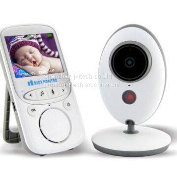 2.4Ghz Wireless 2.4inch Electronica Wireless Baby Monitor French/Spanish/Italian/German/Turkish/Portuguese