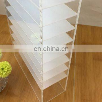 Useful and 10 tiers acrylic eyelash display box