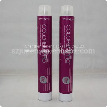 Aluminum Collapsible Hair Color Cream Tube