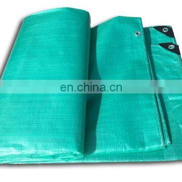 apple green color heavy duty PE tarp for external storage