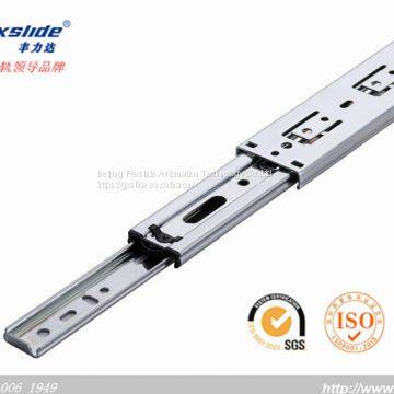 SGS Rohs 38mm Height 450mm Furniture Electronic equipment full extension ball bearing drawer slide at wholesale