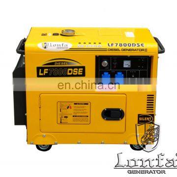 3kw 5kw 6kw 7kw electric portable  silent canopy type power diesel generator