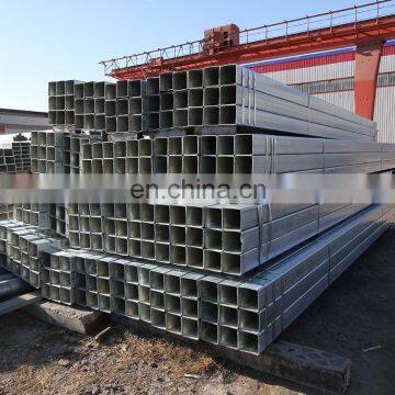 150x150 powder coated black galvanized steel pipe