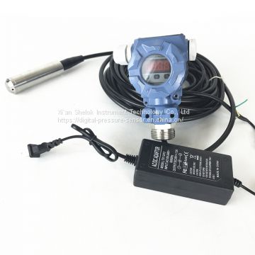 Submersible 4-20ma liquid pressure level sensor transmitter