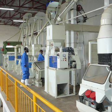 50ton Complete Set Rice Milling Machine, 80ton Combined complete set Rice Mill Plant