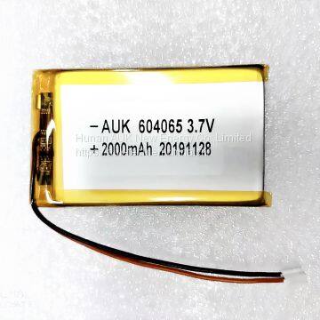 Li Po battery 3.7v 5000mah 2000mah lithium-ion polymer battery for GPS tracker folklifts