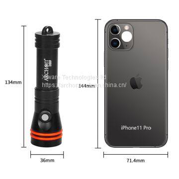 ARCHON D15VP& W21VP Diving Video & Spot Light Scuba Diving Torch LED Flashlight photo-4