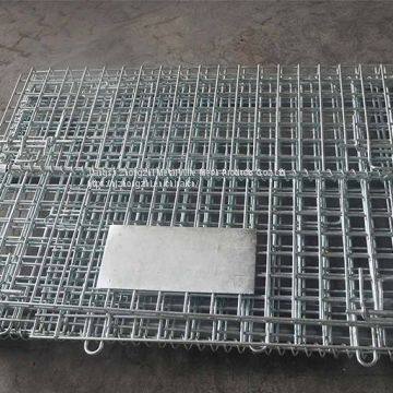 Steel Foldable Wire Mesh Container  custom Wire Container  wire containers Exporter  Steel Wire Mesh Container China