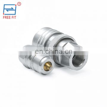 Professional machine provider standard female male 3/8 1/2  hydraulic quick coupling connector