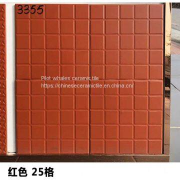 Non-slip & Oil-absorbing Large Quarry Tiles For Bars / Cafes