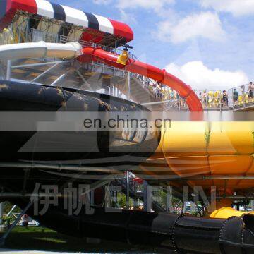 15 - 20 Meter Height Fiberglass Water Slides Two Space Bowl For Water Park photo-3