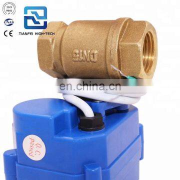 Dn8 Dn10 Electric Valve CWX-15N CR01 CR02 CR03 CR04 CR05 Brass Ss304 Upvc 220v Electric Water Valve photo-4