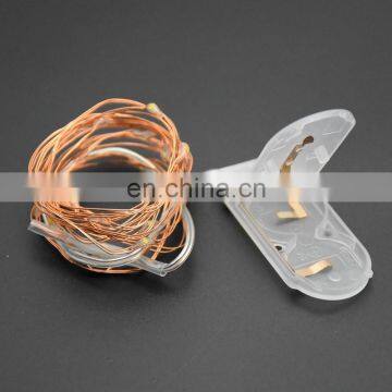 Outdoor Decoration DC5V 20leds 2meter Led Copper Wire Soft String Lights With Battery photo-2