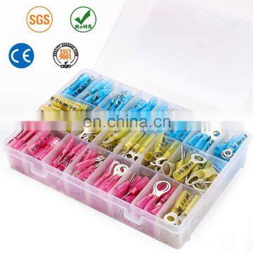 Hampool Factory Supply 270pcs Butt Splice Kit Marine Shrinkable Terminal Crimp Set photo-2