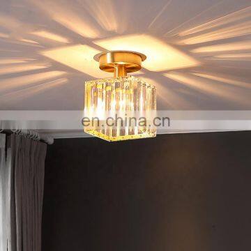 Modern Interior Ceiling Lights Fixtures Decorative Crystal Led Ceiling Suspended Light photo-2
