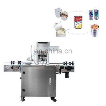 Automatic Soda Tin Can Seamer Pet can Bottle Sealing Machine For Milk Tea Shop