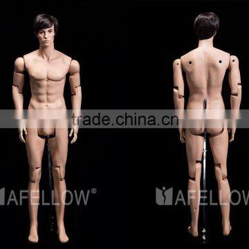 high quality skin color movable joint mannequin