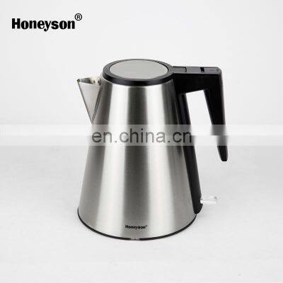 Hotel electric water kettle stainless steel 304 360 degree rotated
