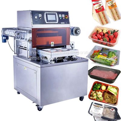 modified atmosphere tray sealer map packaging machine price for sale price wecanpak china factory