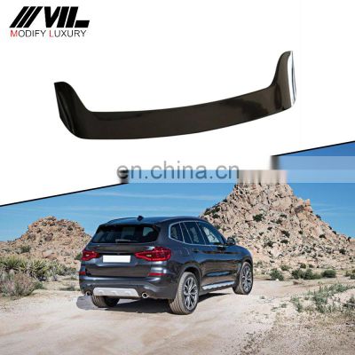 FOR BMW X3 SUV P STYLE GLOSSY BLACK PAINTING TRUNK SPOILER WING LID 2018-2019