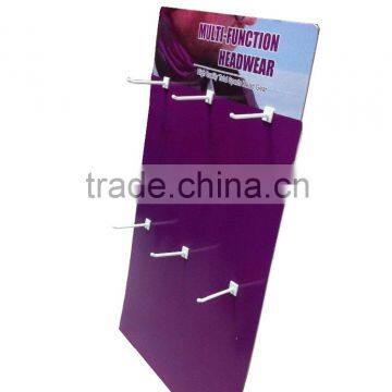 Facial cleanser advertising counter cardboard display cabinets