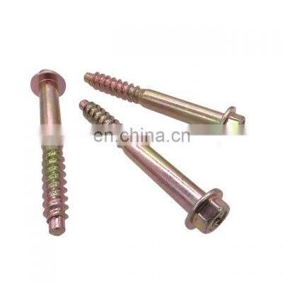 hardened cap socket head zinc plated screw /zinc finished self tapping screws