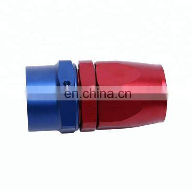 0 degree AN6 AN8 AN10 AN12 Anodized female forged swivel fitting