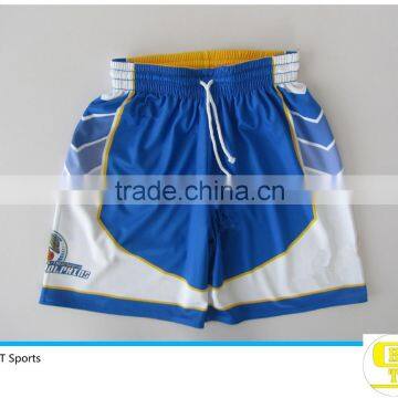 High Quality Professional Mens 100% Polyester Reversible Basketball Shorts photo-3