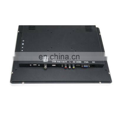 15inch True Flat Capacitive Touch Screen Monitor 1024x768 Full Metal Case Computer POS Display photo-4