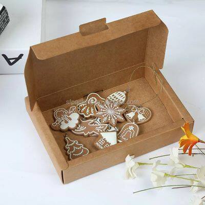 customized kraft paper gift packaging mailer type boxes