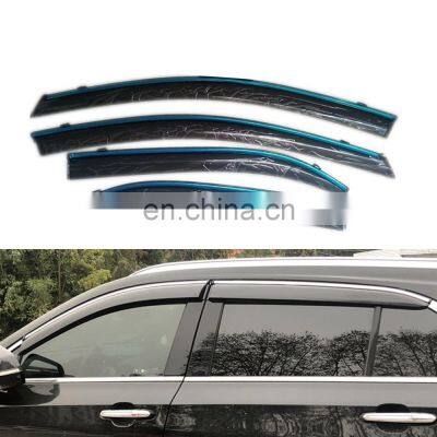 Injection Car Wind Deflector Visor Door Sun Window Visor Shade Rain Shield Guard Door Visor For KIA K3 2019