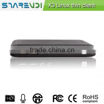 High qualified thin client PC station with certificate NOM CE FCC ROHS