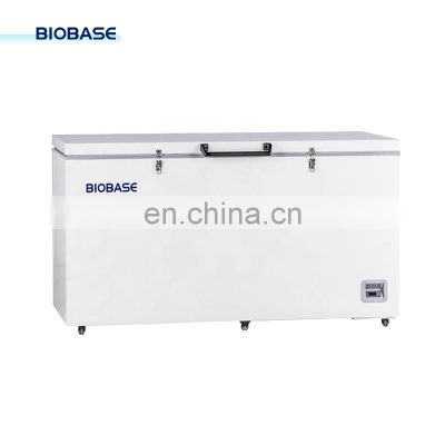 BIOBASE China -40 Degree Medical Freezer BDF-40H485 Ultra-Low Temperature Freezer 485L Large Horizontal Freezer Touch Stainless