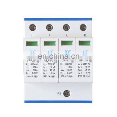 20KA 2p 3+1 4p power 220v/385v/spd surge lightning protector