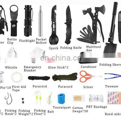 Bug Out Bag SOS Tactical First Aid Outdoor Emergency Kit Military Survival Gear Survival Kit photo-2