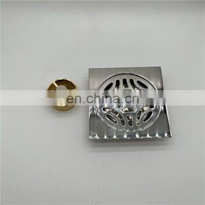 Hot Sale Square Bathroom Quick Drain Deodorant Stainless Steel Floor Drain Cover photo-2
