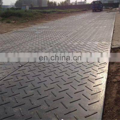 Manufacturer Heavy Duty 4x8 Plastic Hdpe Temporary Construct Excavator Road Mats HDPE Swamp Ground Floor Mat photo-5