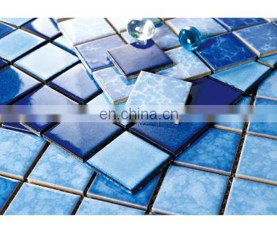 Non Slip Pool Tiles Swimming Pool Ceramic Mosaic and Glass Tiles Swimming Pool Tile for Sale