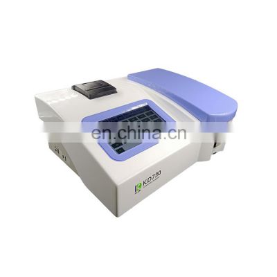 Wholesale custom high quality KD730 with 20 Incubation Positions and Large Memory Store Semi-auto Chemistry Analyzer