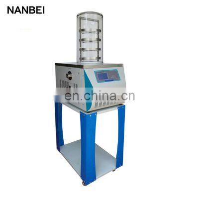 LGJ-10 Manifold Top Press Type Vacuum Freeze Dryer Laboratory Lyophilizer Machine For Food photo-3