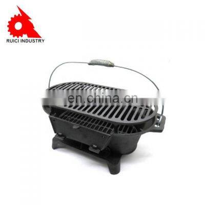 USA Hotselling Outdoor Camping Cast Iron Durable Charcoal Bbq Grills photo-3