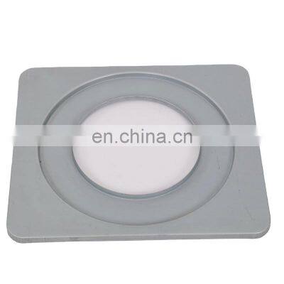 Factory Supply galvanized dust removal filter air filter end cover Support customization oil end cover